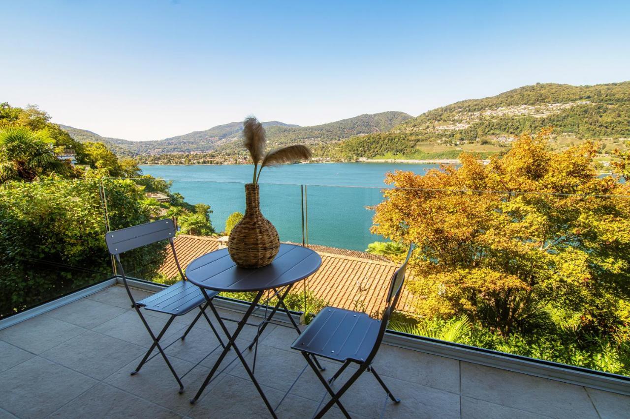 La Palma 1 By Quokka 360 - Modern Panoramic Lake View Flat Montagnola Luaran gambar