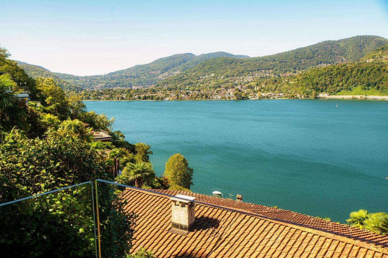 La Palma 1 By Quokka 360 - Modern Panoramic Lake View Flat Montagnola Luaran gambar